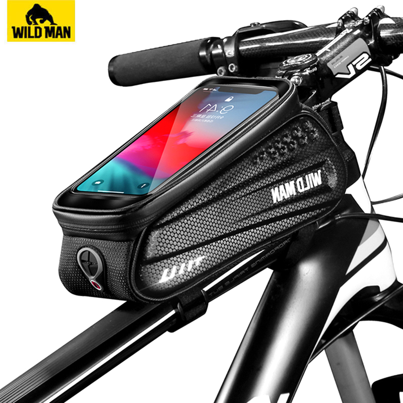 Youtube Phone Accessories - ワイルドマンハードシェル自転車バッグ6.2 