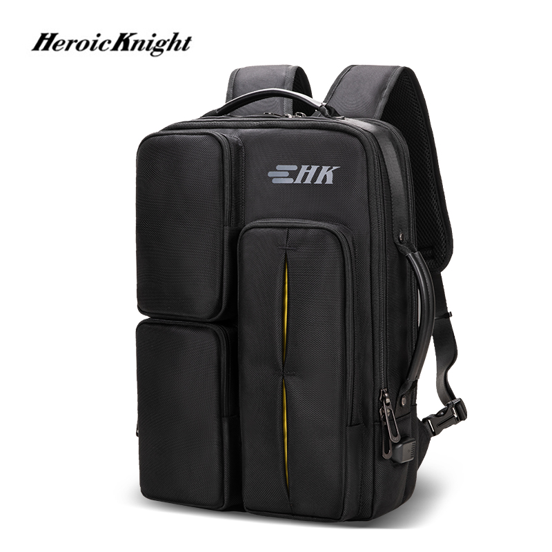 Phone Accessories For Travel - 英雄騎士ラップトップバックパック男性用 YKK 多機能日常業務ビジネスバックパック防水大容量旅行バックパック