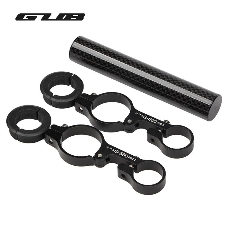 GUB 130mm アルミ合金製自転車ハンドルバーエクステン - Youtube Phone Accessories のレビューと価格