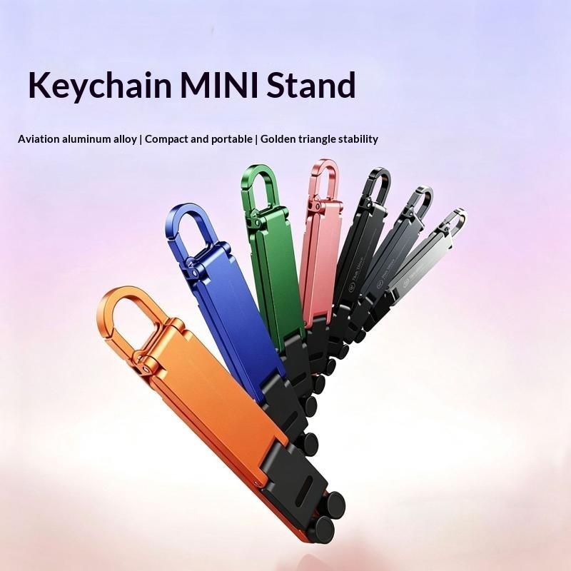 ミニ折りたたみ式携帯電話ホルダー キーリング 調整可能な視聴 - Phone Accessories For Travel のレビューと価格