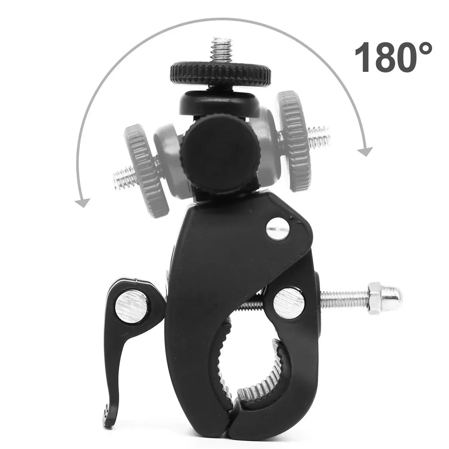 回転携帯電話ホルダー自転車ブラケットパイプクランプ録画用 T - Youtube Phone Accessories のレビューと価格