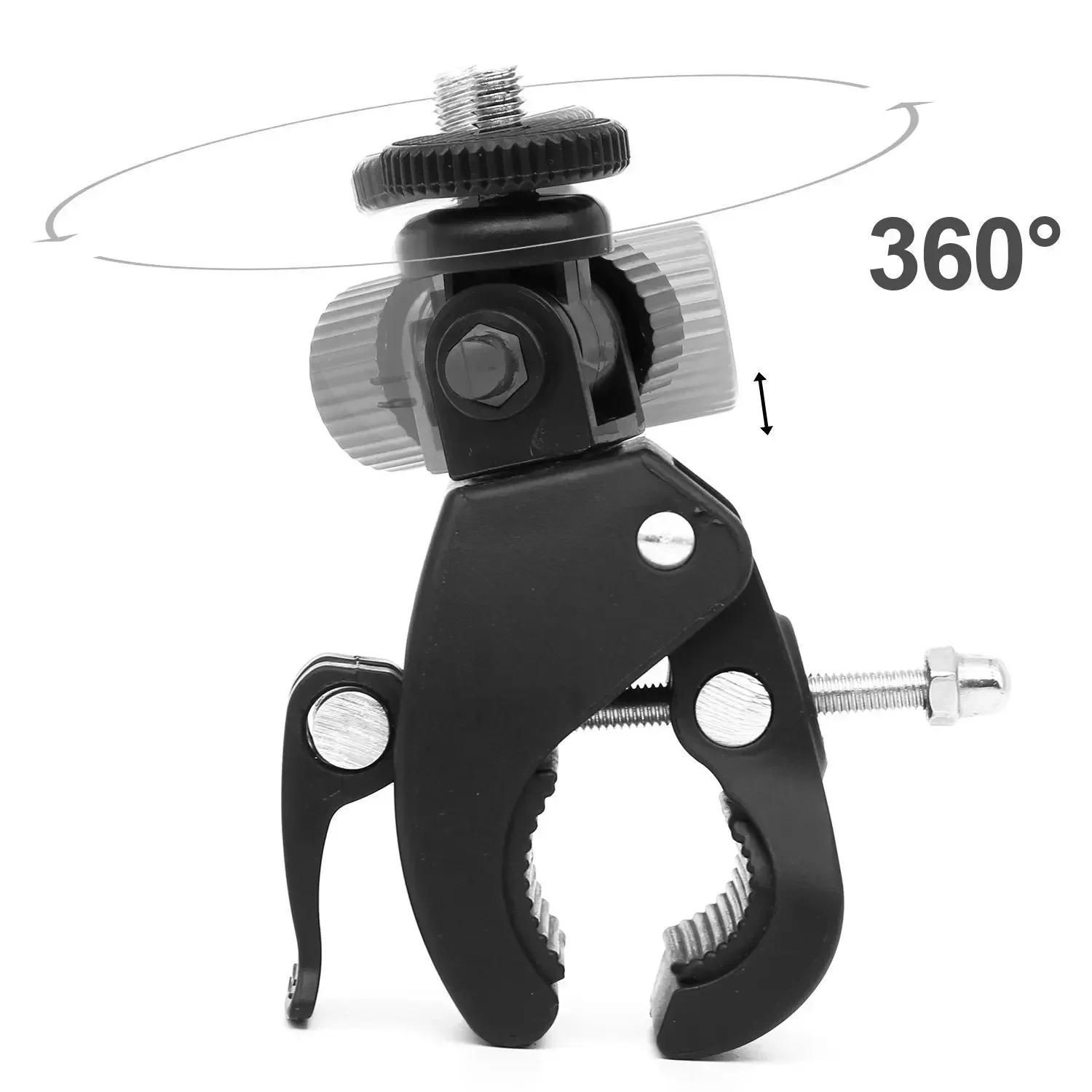 回転携帯電話ホルダー自転車ブラケットパイプクランプ録画用 T - Youtube Phone Accessories のレビューと価格