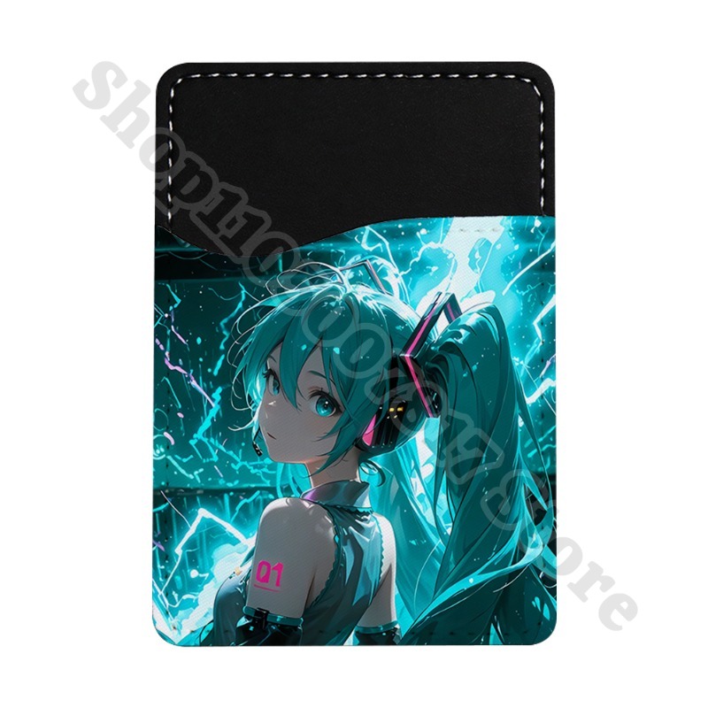 クリエイティブ電話装飾アクセサリー超薄型財布初音ミクアニメか - Phone Accessories Pouch のレビューと価格