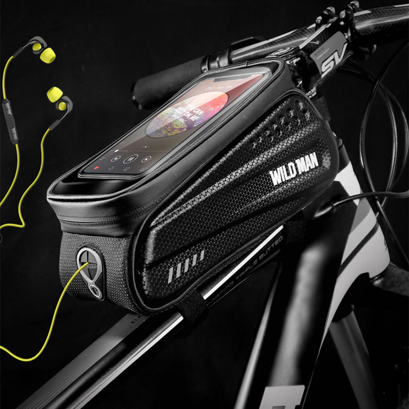 ワイルドマンハードシェル自転車バッグ6.2 
