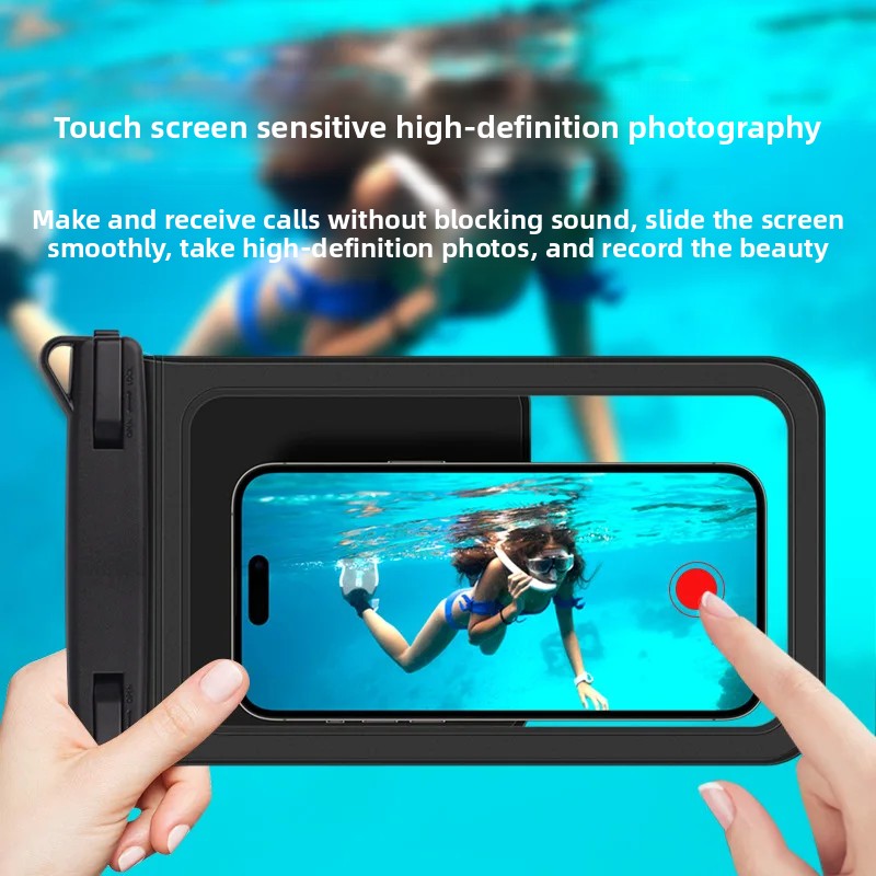 IPX8防水スマホポーチ、水泳用バッグ、防水スマホケース、携 - Phone Accessories Pouch のレビューと価格
