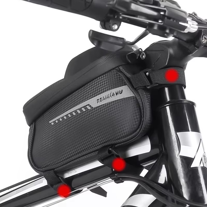 防水仕様の自転車用トップチューブ携帯電話バッグ。タッチスクリ - Youtube Phone Accessories のレビューと価格