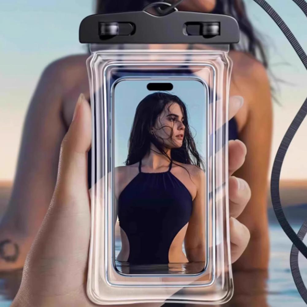 クリア防水携帯電話ケース ドライバッグポーチ iPhoneス - Phone Accessories For Travel のレビューと価格