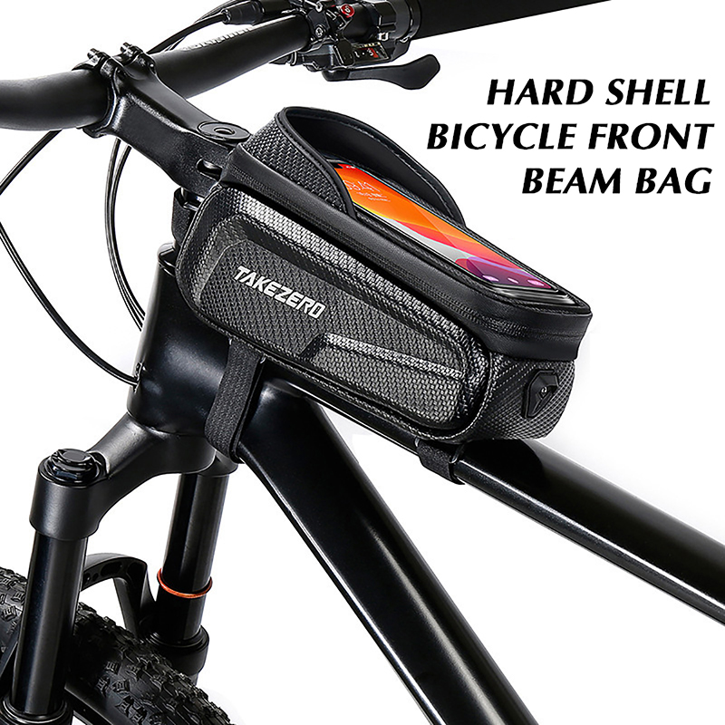 新しい自転車バッグ防水タッチスクリーンサイクリングバッグトッ - Youtube Phone Accessories のレビューと価格