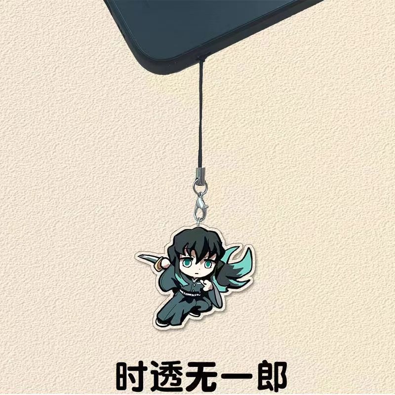 アニメデーモンスレイヤーキーホルダー トキトル・ムイチロ周辺 - Phone Accessories Pouch のレビューと価格