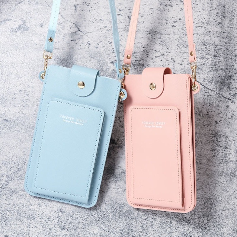 クロスボディ携帯電話バッグ女性女の子用ユニバーサル携帯電話オ - Phone Accessories Pouch のレビューと価格