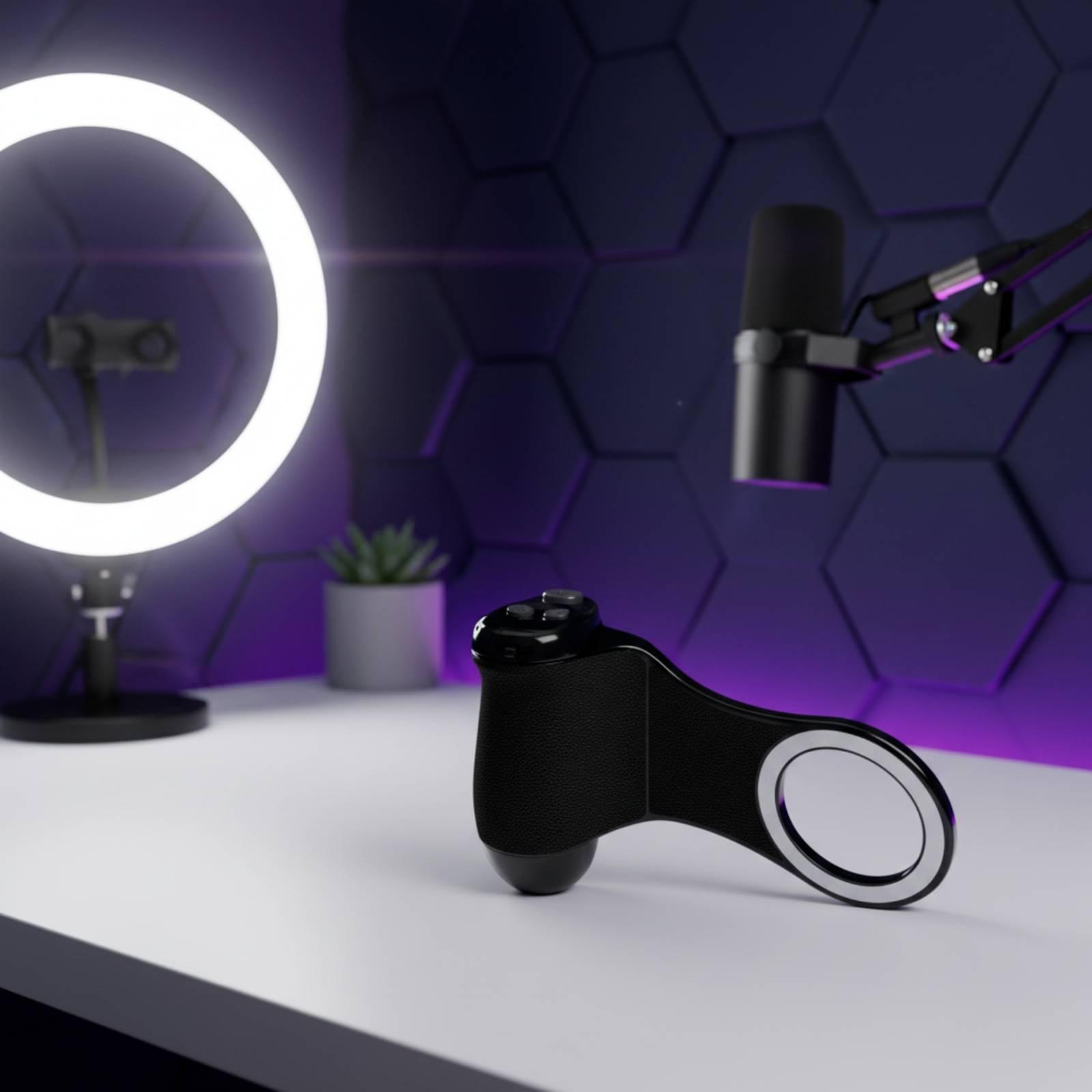 携帯電話スタビライザー テクスチャ加工 片手用携帯電話グリッ - Phone Accessories For Content Creators のレビューと価格