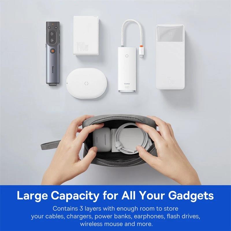 携帯電話防水バッグ旅行用充電器ケーブル収納ケース iPhon - Phone Accessories For Travel のレビューと価格